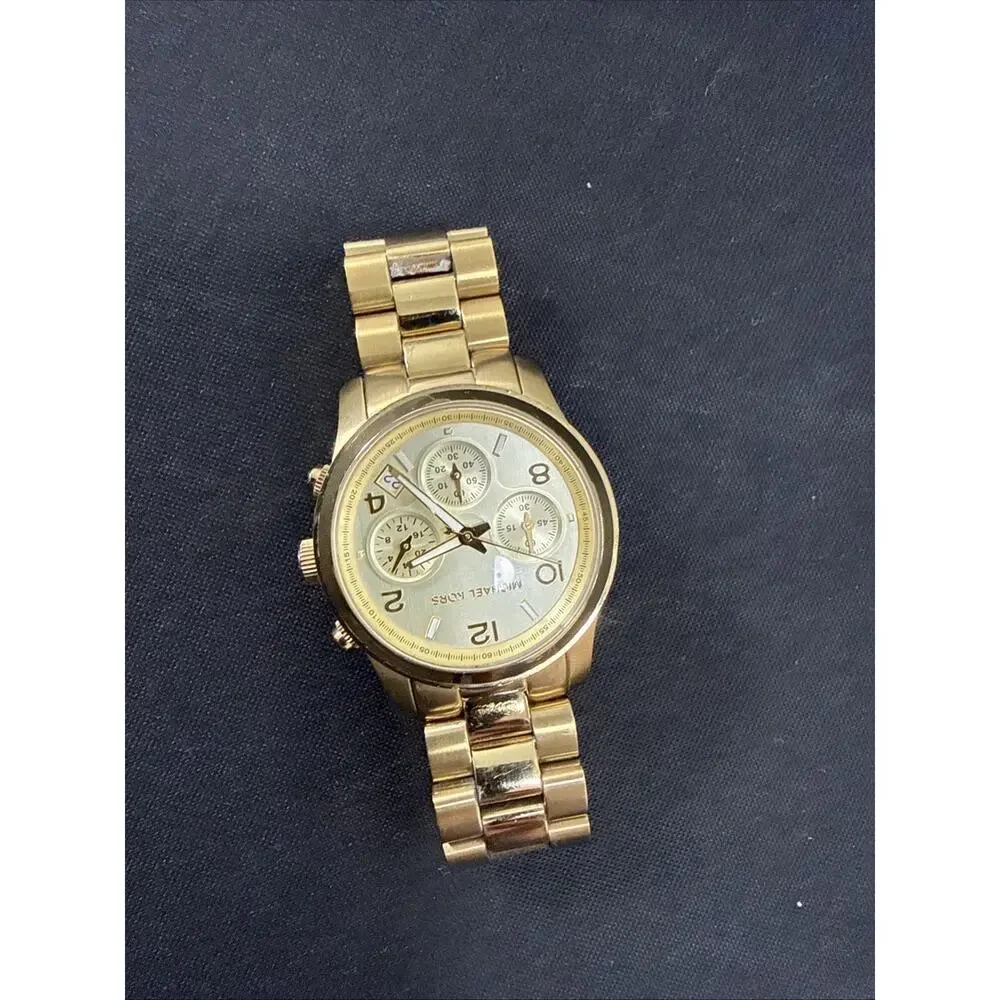 MICHAEL KORS RUNWAY MK-5055 WOMENS NEW BATTERY 5.75-6” BAND 38mm CASE (B30)